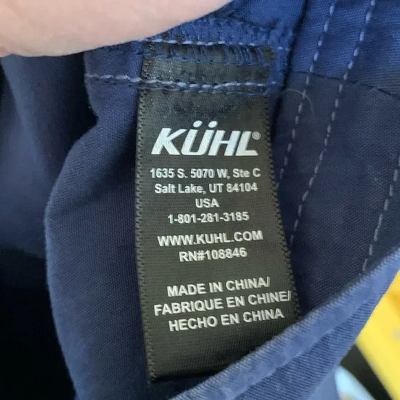KUHL Women's Cargo Shorts Navy Hiking Outdoor Bermuda 🌴